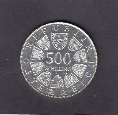 Beschrijving: 500 Schillings  WILDGANS